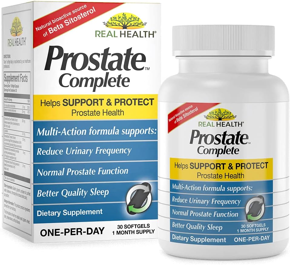 Real Health Prostate Complete, 30 Softgels